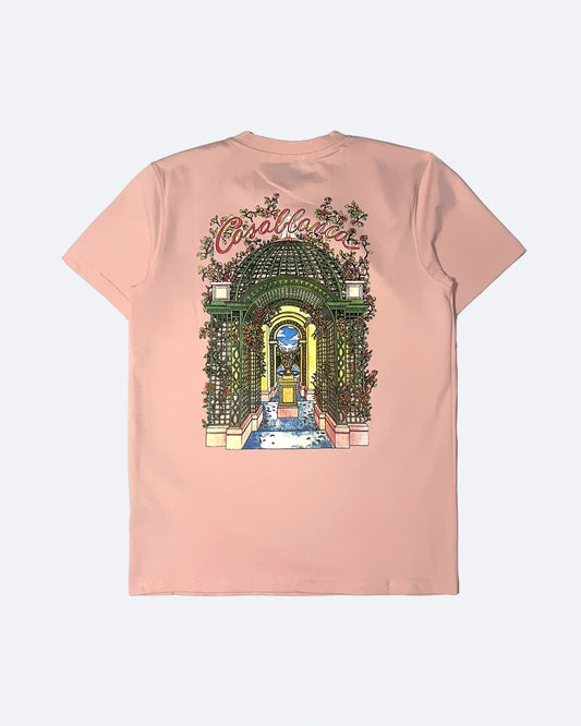 Casablanca - L'amour En Fleur T-Shirt - Pink