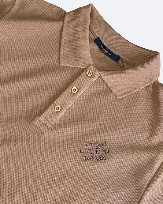 Louis Vuitton - Marque Louis Vuitton Polo Shirt - Brown