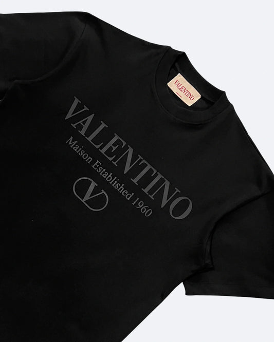 Valentino - Classic Logo T-Shirt - Black