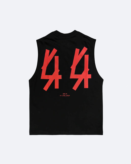 44 Label Group - Classic Sleeveless Tank Top - Black