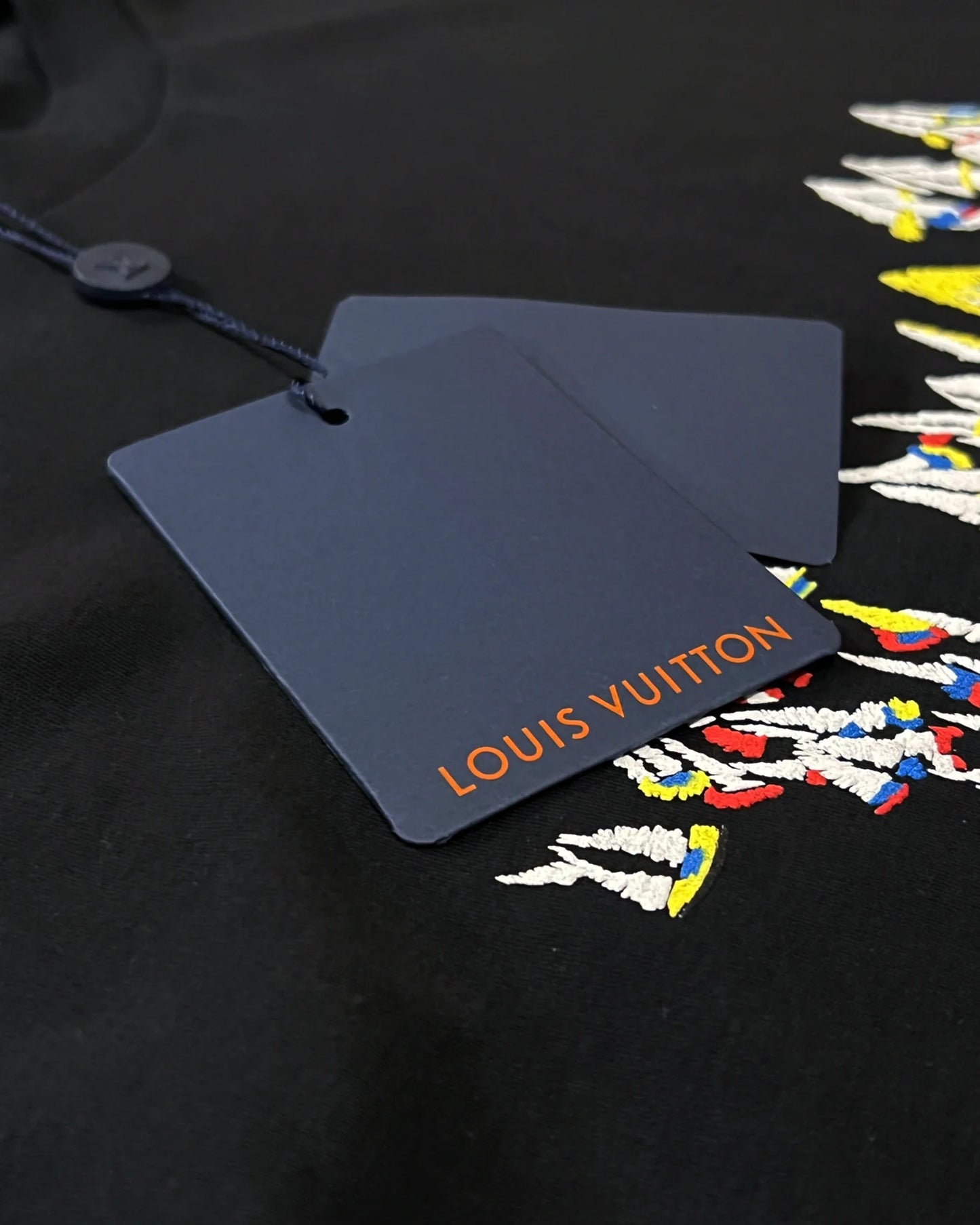 LVTN - Monogram Boats T-Shirt - Black