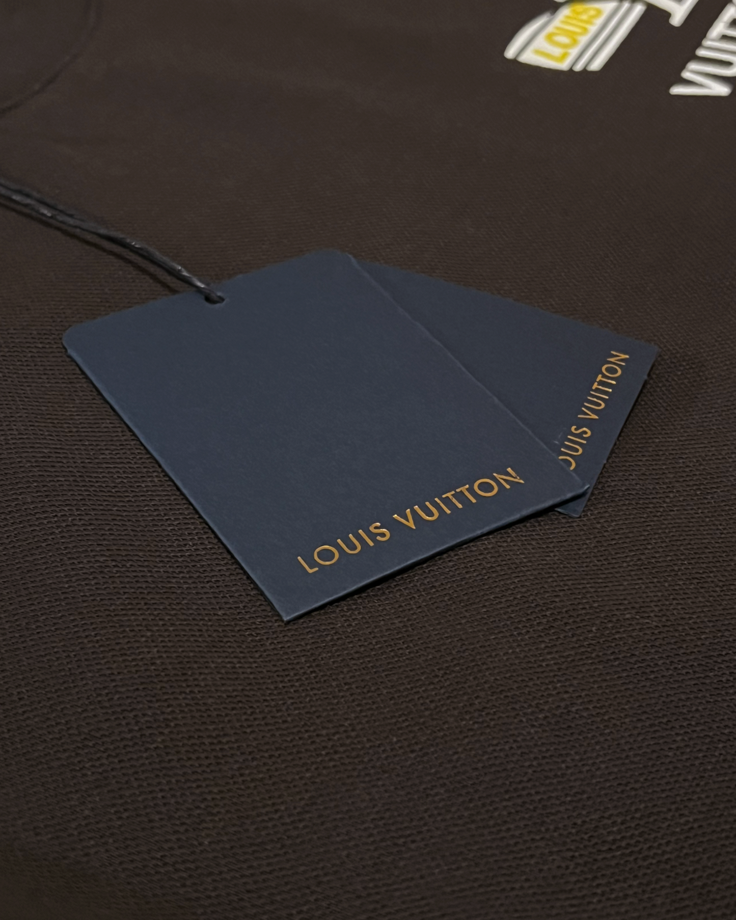 LVTN - Avio Logo T-Shirt - Dark Brown