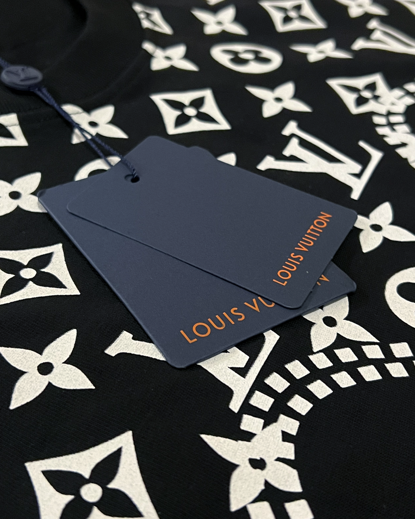 LVTN - Drip Pattern T-Shirt - Black