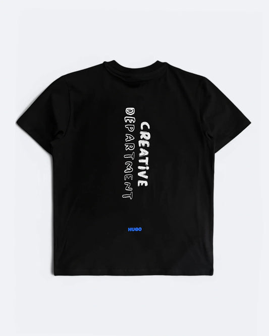 HUGO - Creative Department Oversized T-Shirt - Black