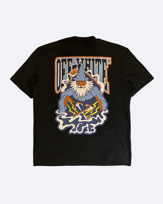 Off-White - Wizard Skate Oversized T-Shirt - Black