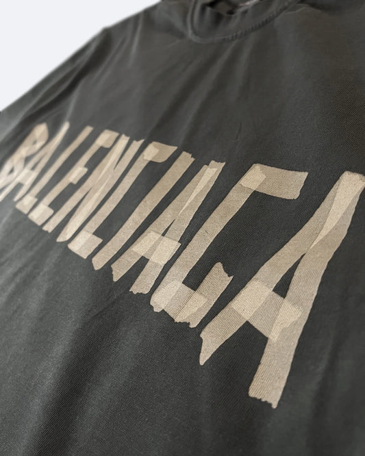 Balenciaga - Tape T-Shirt - Dark Gray