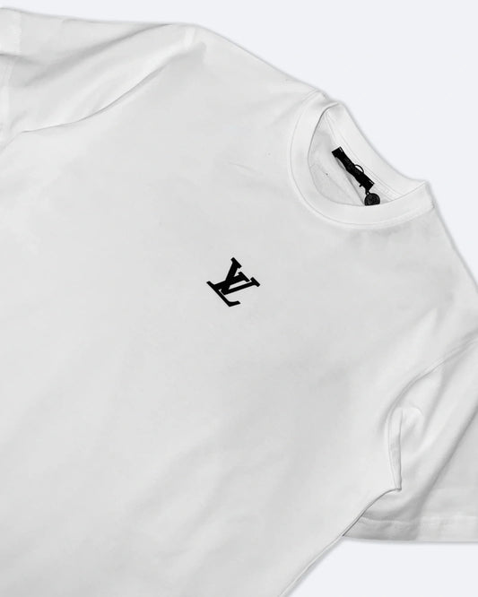 Louis Vuitton - LV Rubber Logo T-Shirt - White