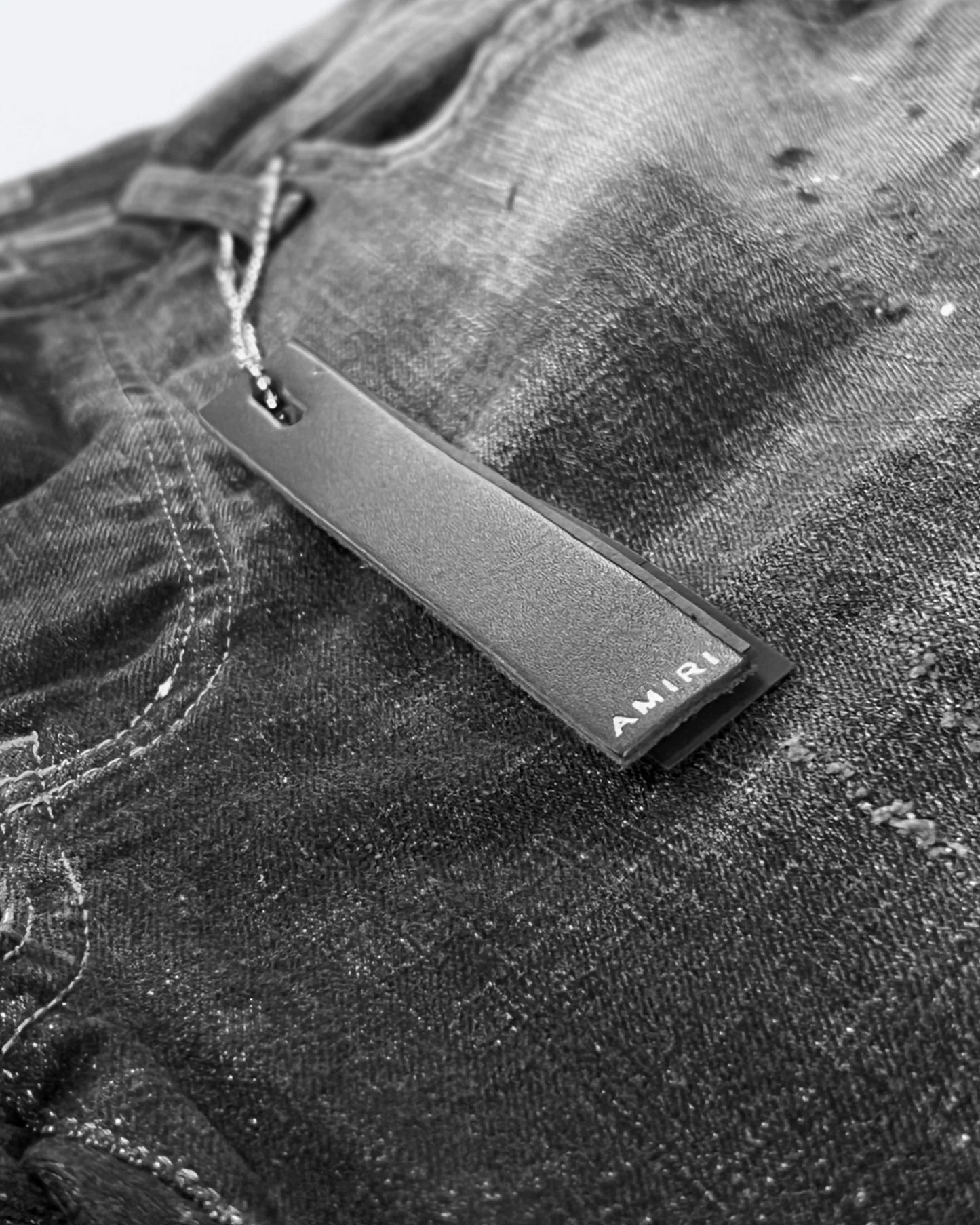 Amiri - Logotype Jeans - Blue