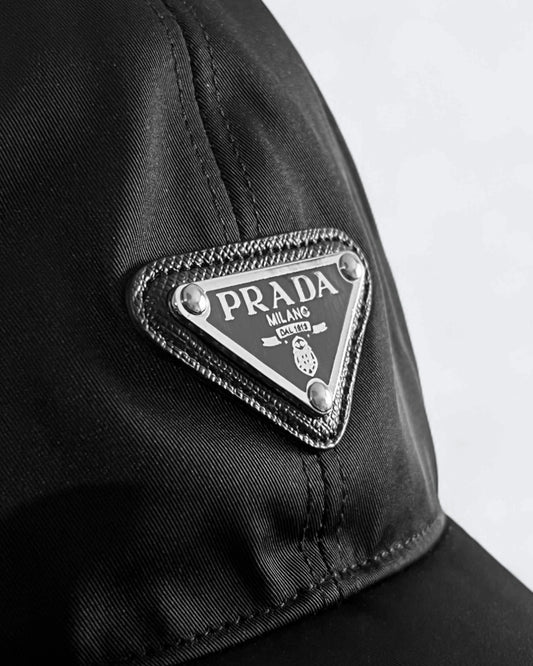 Prada - Logo Cap - Black