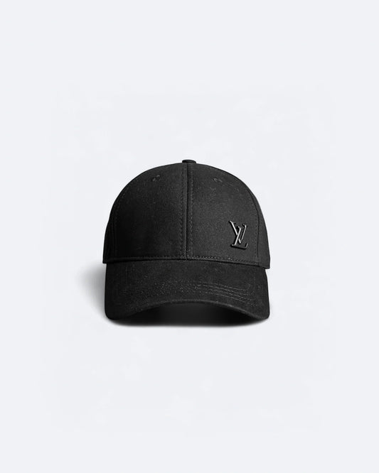 Louis Vuitton - Black LV Pin Cap - Black