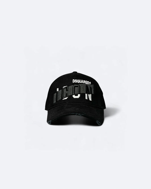 Dsquared2 - ICON Taped Embroidery Cap - Black