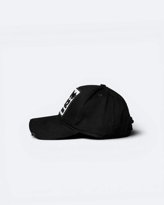 Dsquared2 - Born in Canada White Patch Cap - Black