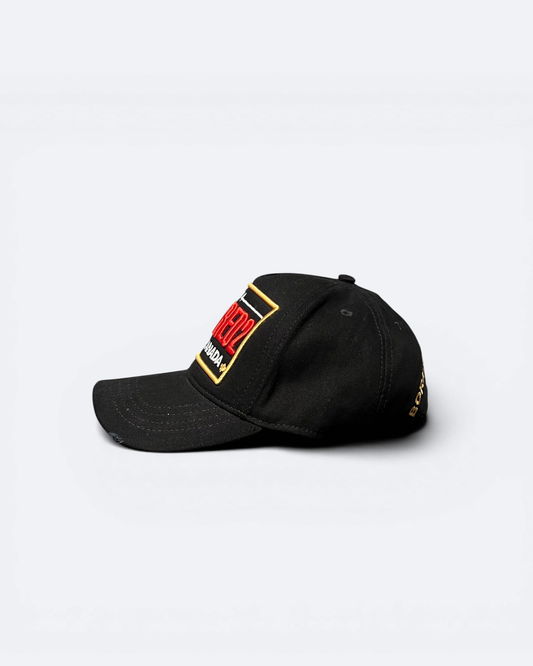 Dsquared2 - Born in Canada Neon Patch Cap - Black