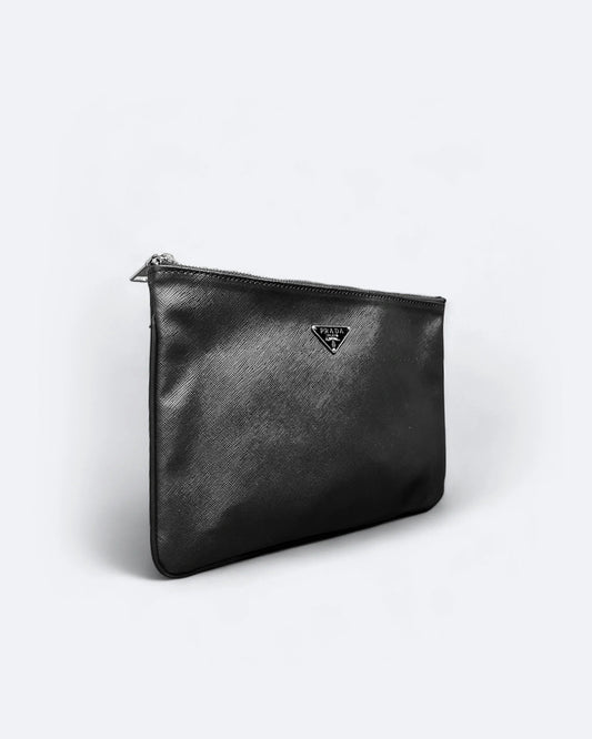 Prada - Portfolio Pouch - Black