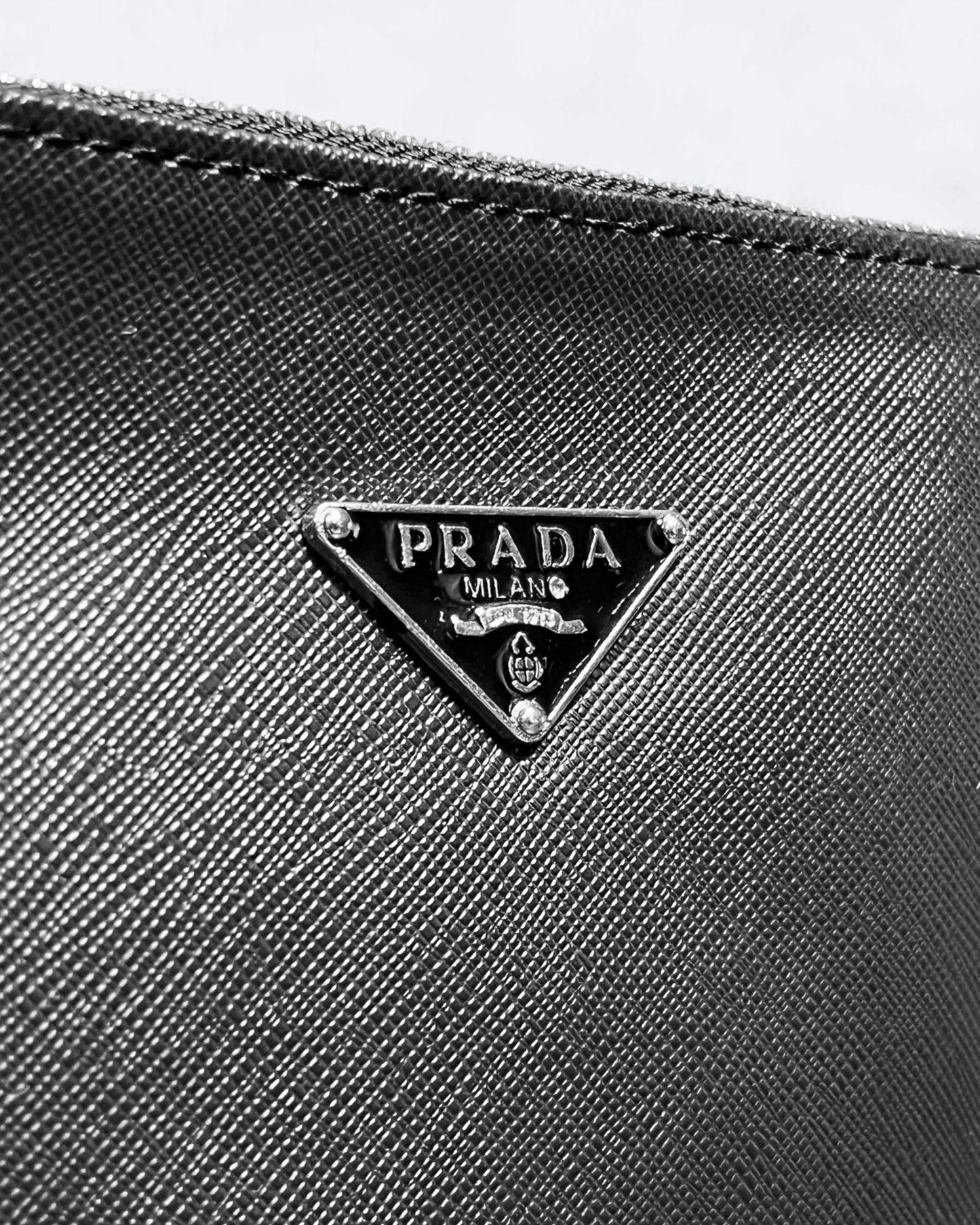 Prada - Portfolio Pouch - Black