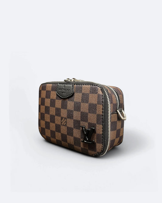 Louis Vuttion - Damier Pattern Mini Bag - Brown