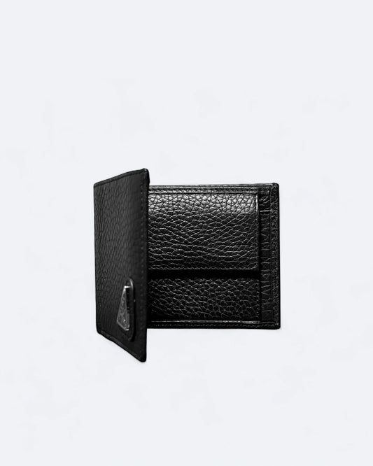 Prada - Logo Plate Wallet - Black