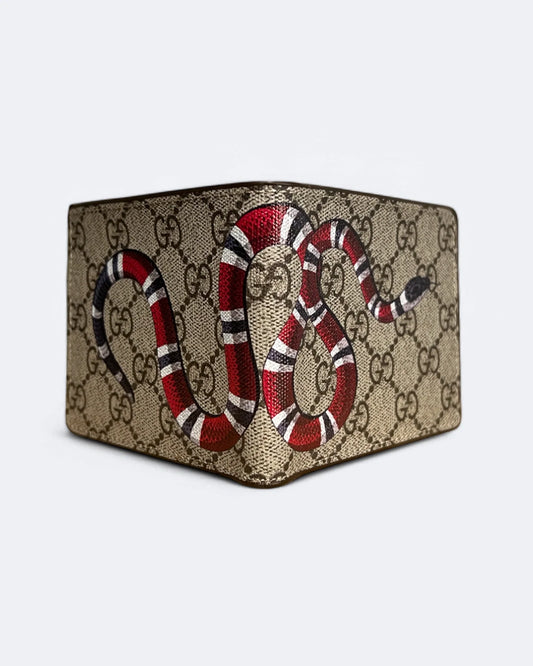 Gucci - GG Kingsnake Wallet - Beige