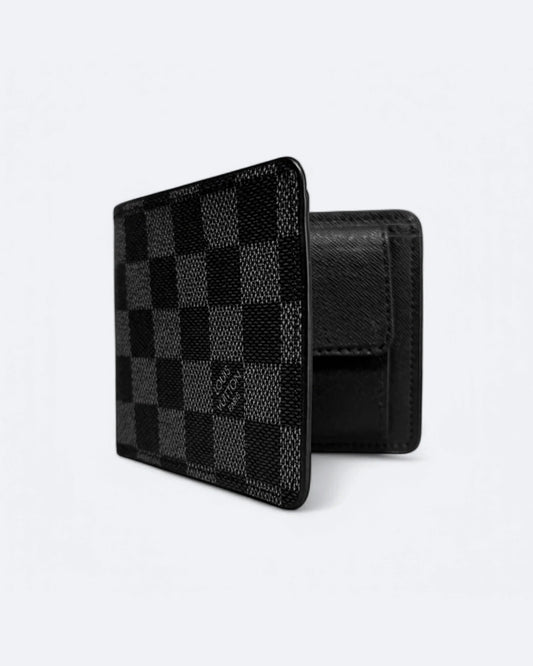 Louis Vuitton - Damier Pattern Wallet - Black