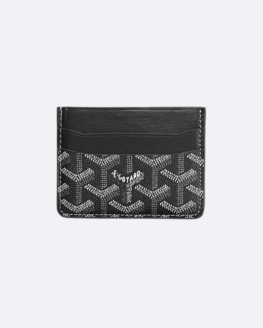 Goyard Pattern Cardholder - Gray