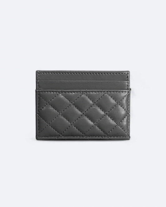 Chanel - Puffy Cardholder - Gray