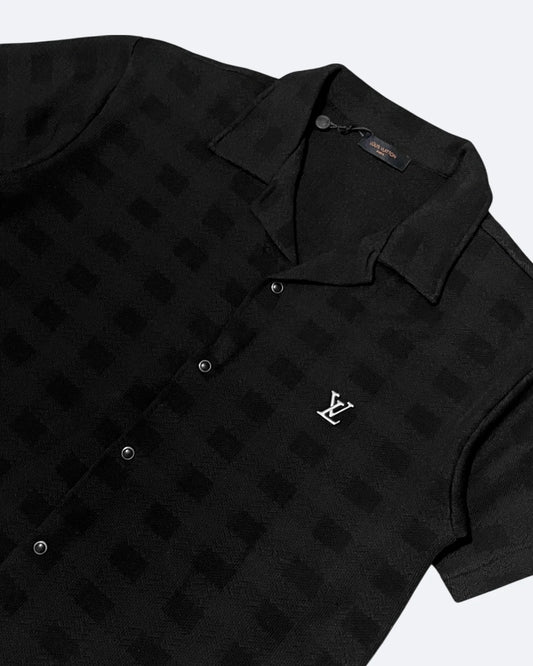 Louis Vuitton - LV Metal Logo Squared Summer Set - Black