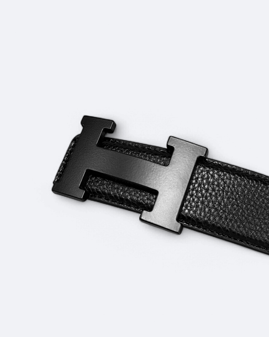Hermes - H Belt - Black