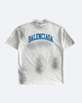 Balenciaga - G Logo College T-Shirt - Dirty White