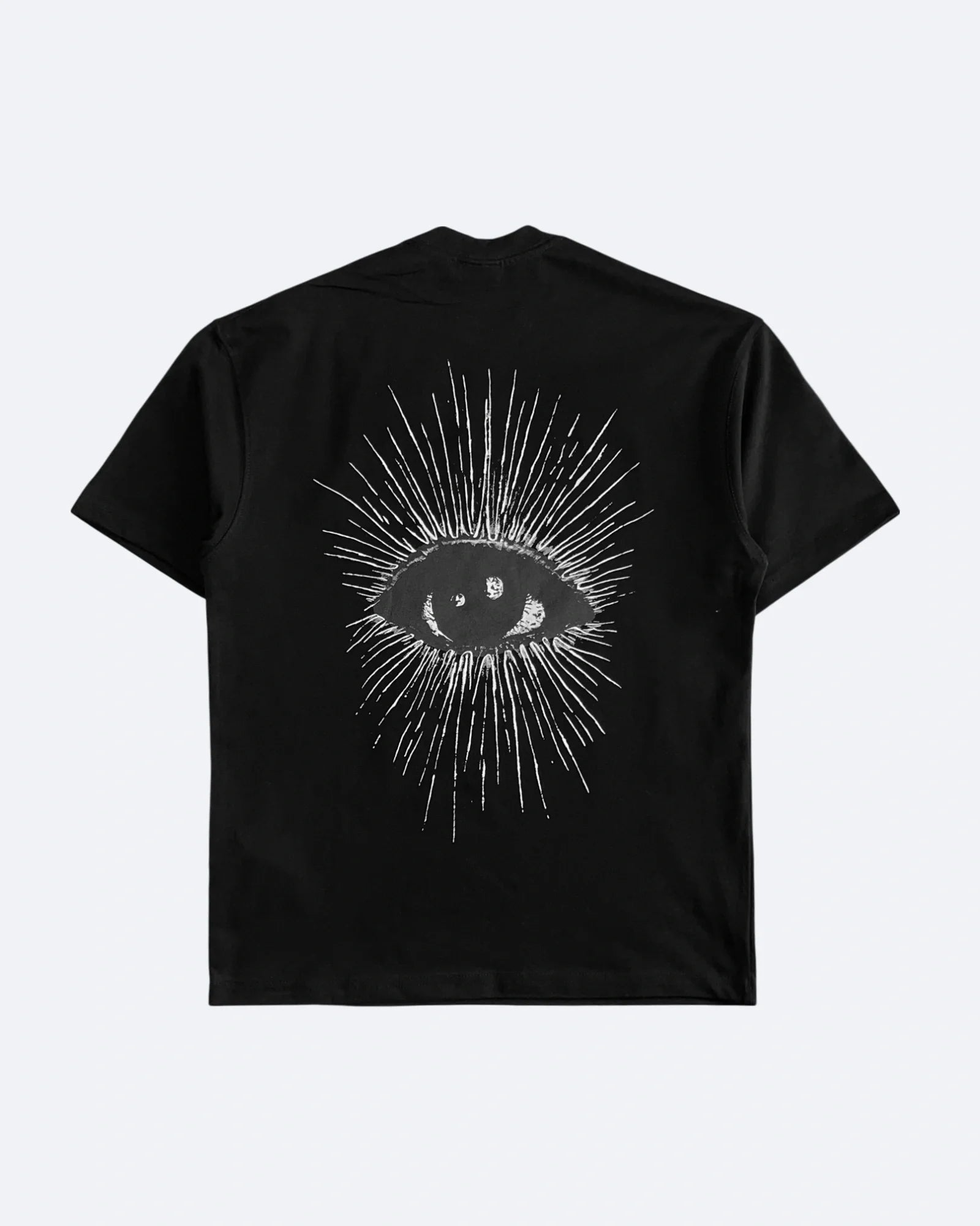 Balenciaga - Drip Logo Eye T-Shirt - Black