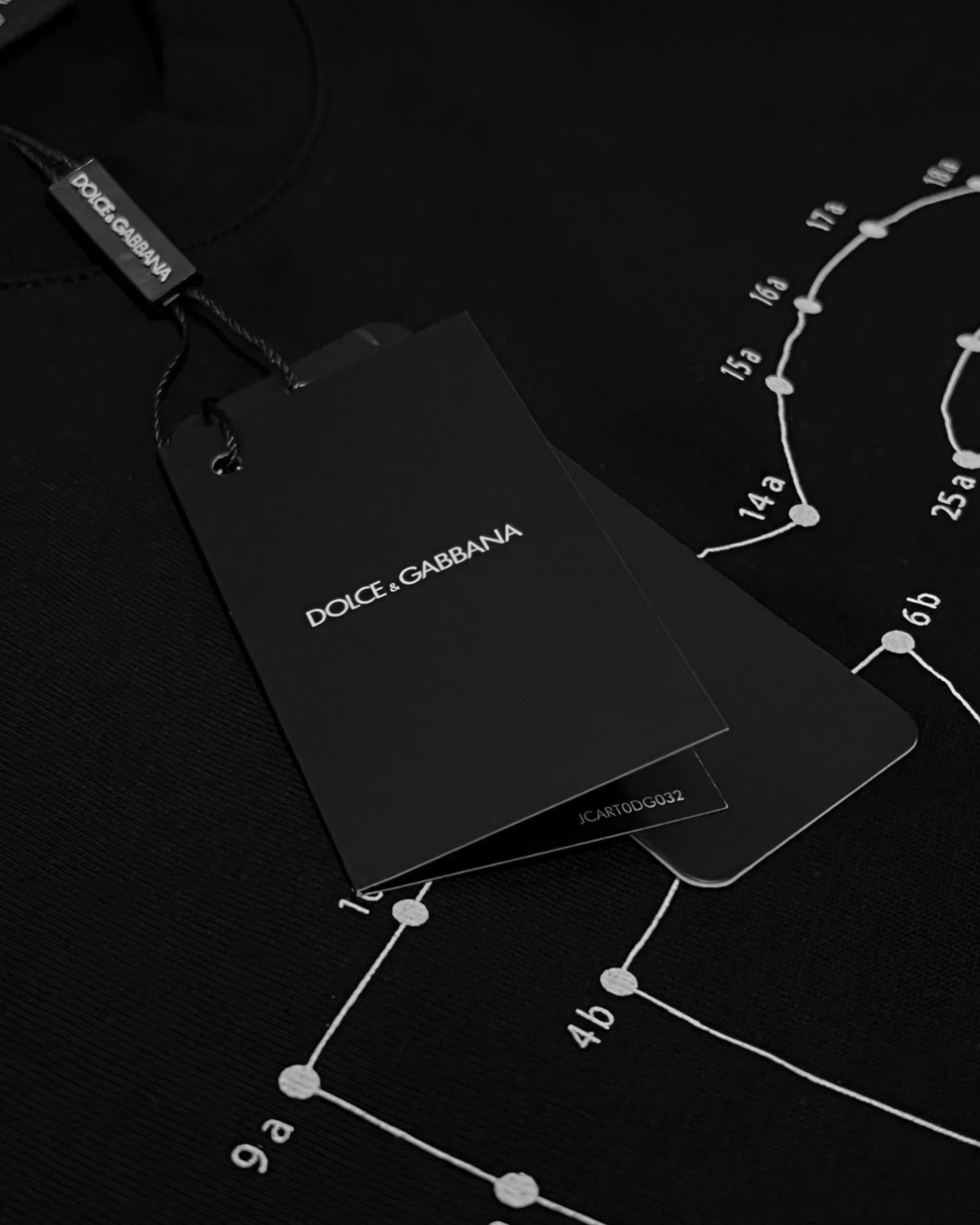 Dolce & Gabbana - Points Logo T-Shirt - Black