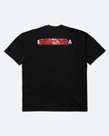 Balenciaga - Red Taped Logo T-Shirt - Black