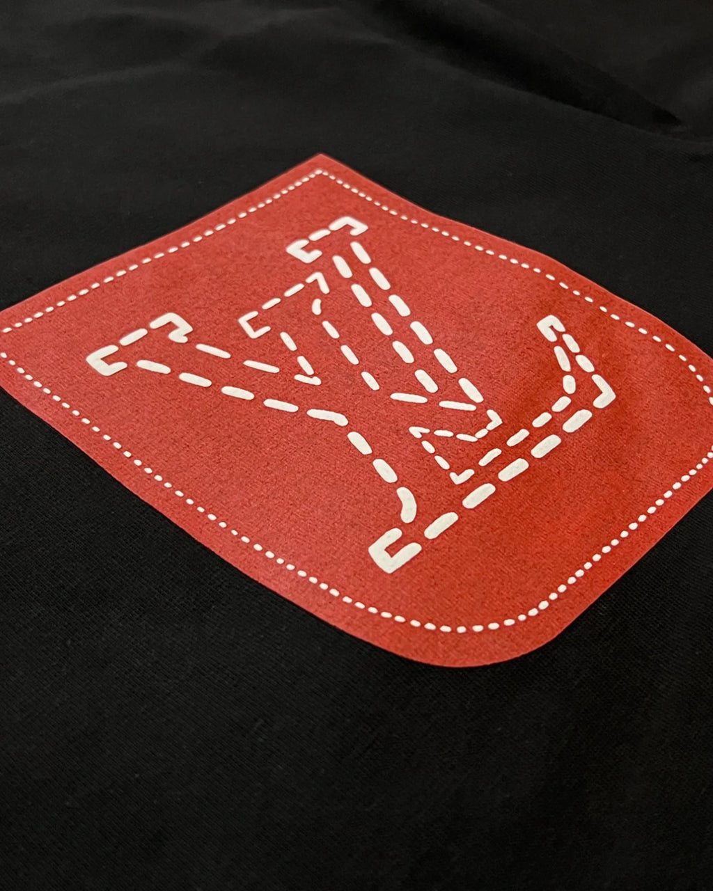 Louis Vuitton - Red Pocket T-Shirt - Black
