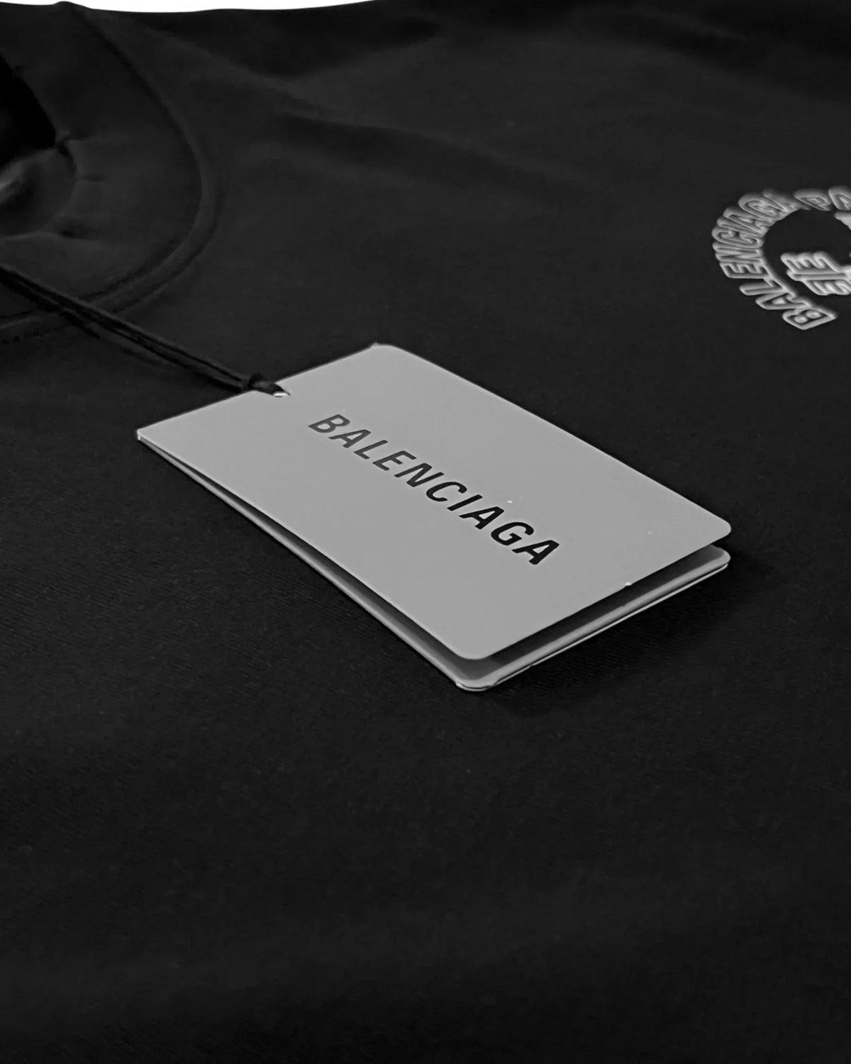 Balenciaga - Keys Logo T-Shirt - Black