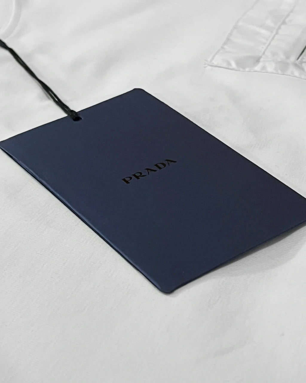 Prada - Pocket Plate T-Shirt - White