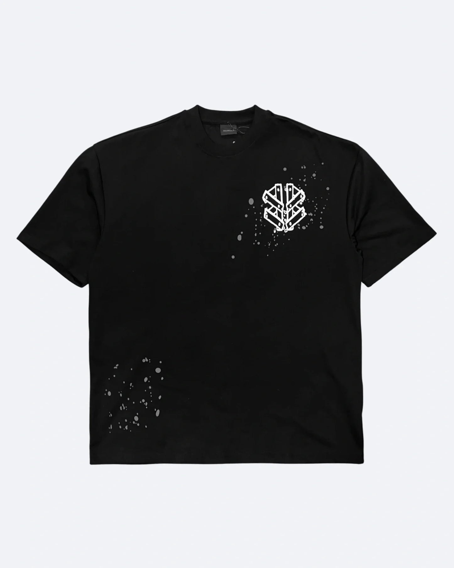 Balenciaga - Plank Logo T-Shirt - Black