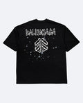 Balenciaga - Plank Logo T-Shirt - Black