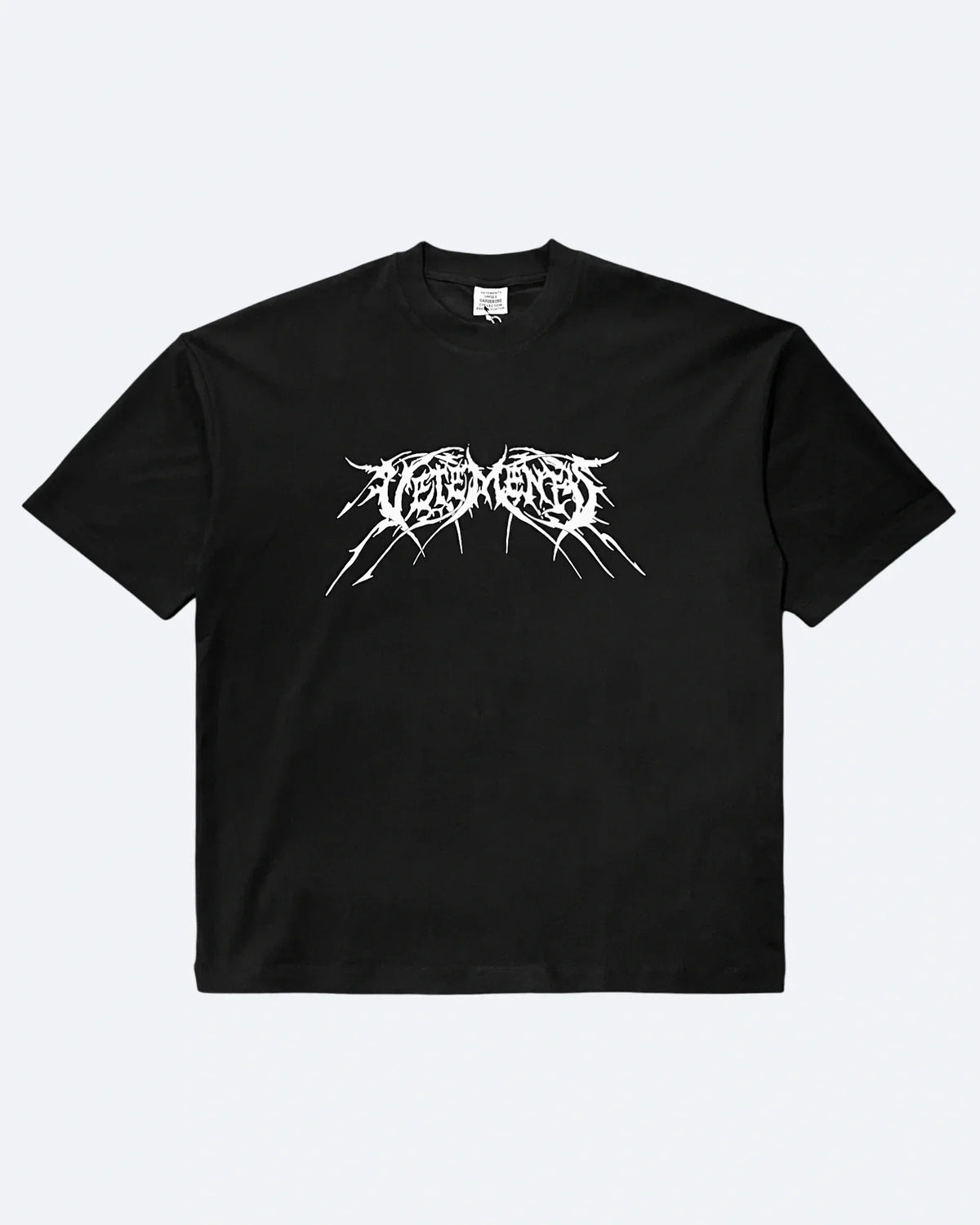 Vetements - Metal Logo T-Shirt - Black
