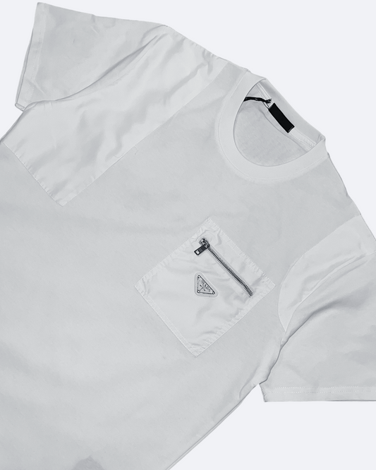 Prada - Concept Pocket Logo T-Shirt - White