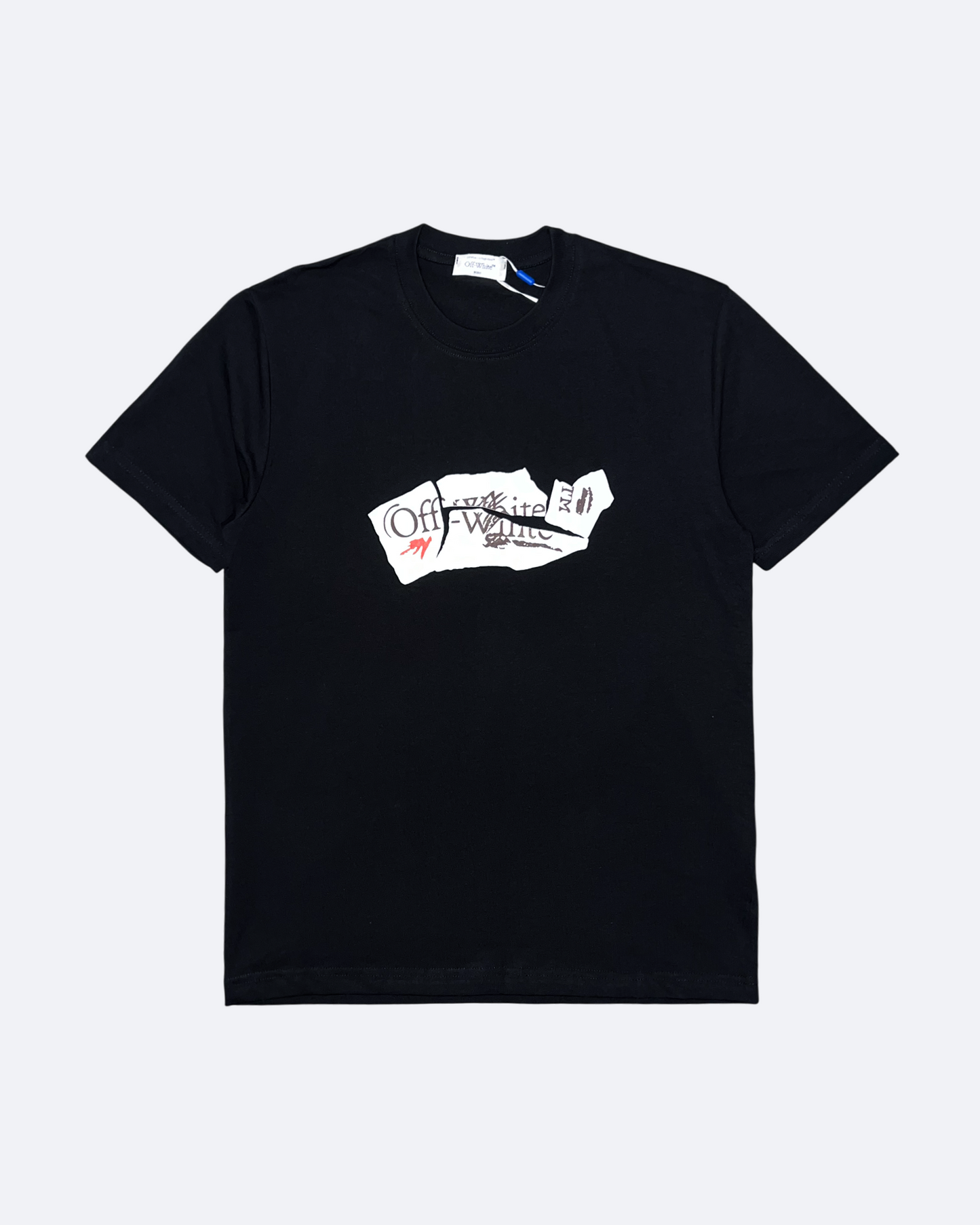 Off-White - Paper Arrow Graphic T-Shirt - Black