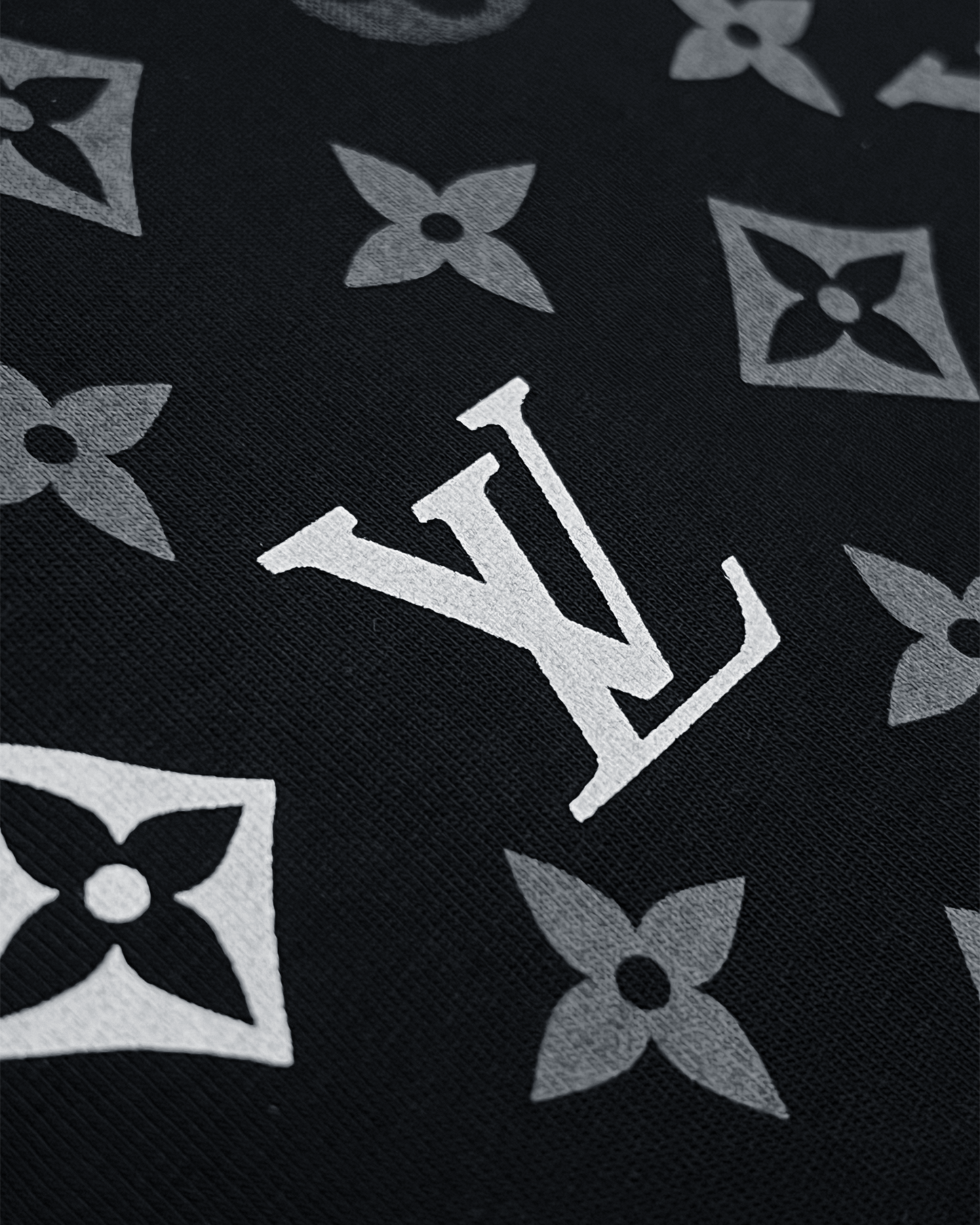 LVTN - Pattern T-Shirt - Black