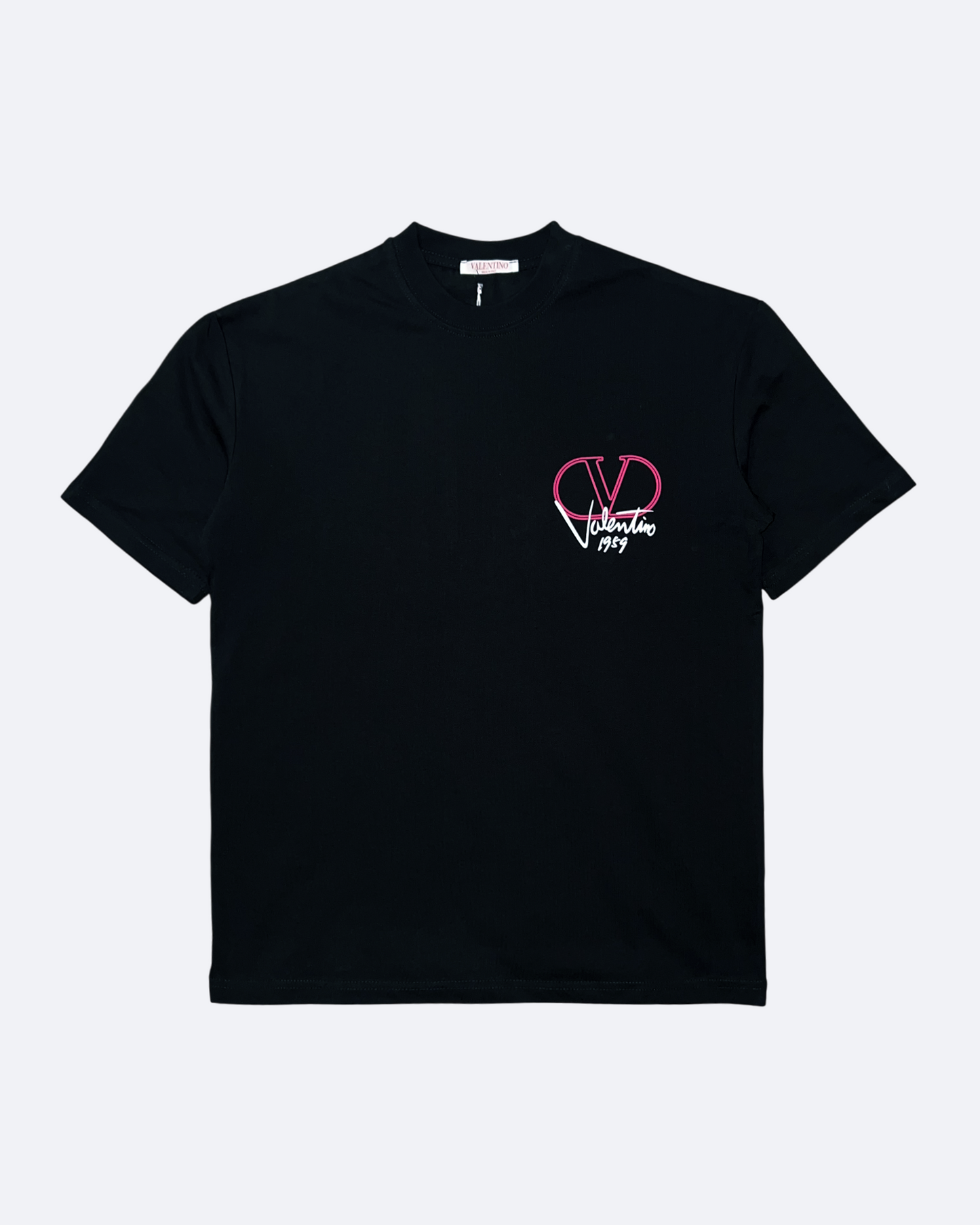 Valentino - Script Logo T-Shirt - Black