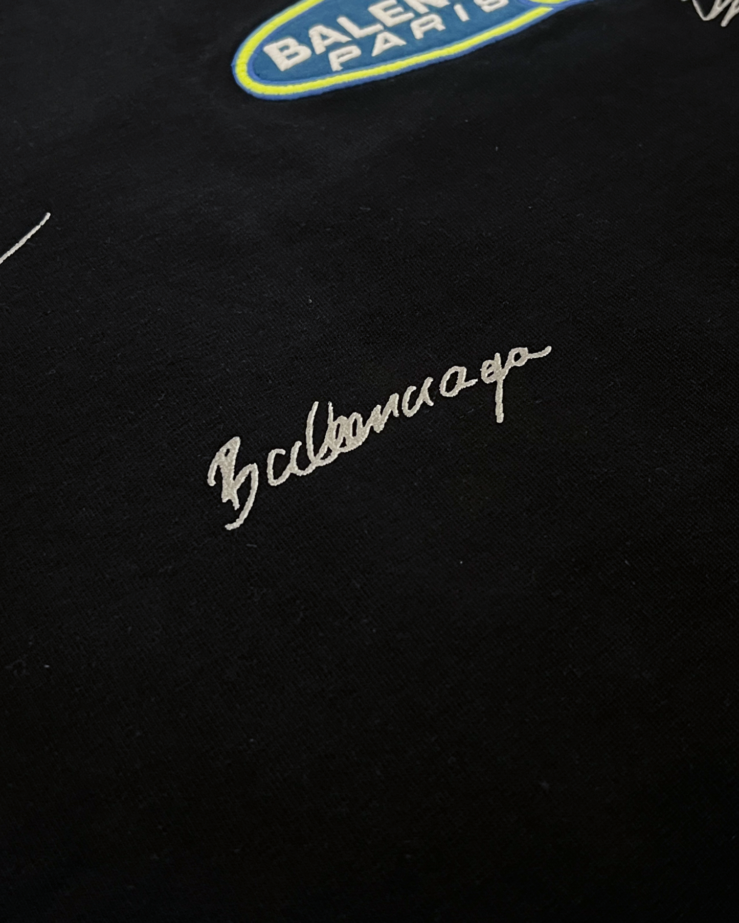 Balenciaga - Autograph T-Shirt - Black