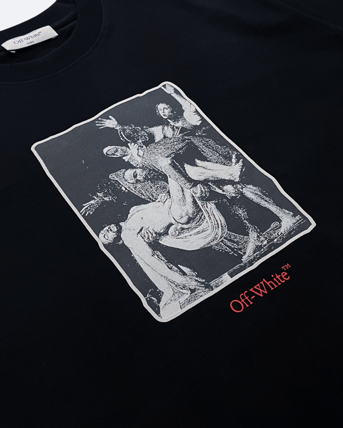 Off-White - Caravaggio Graphic T-Shirt - Black