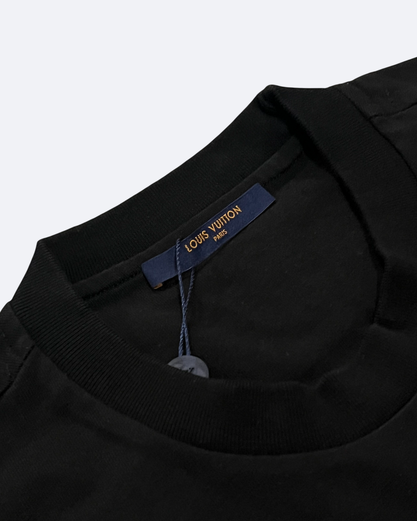 LVTN - Marque Knitted Logo T-Shirt - Black