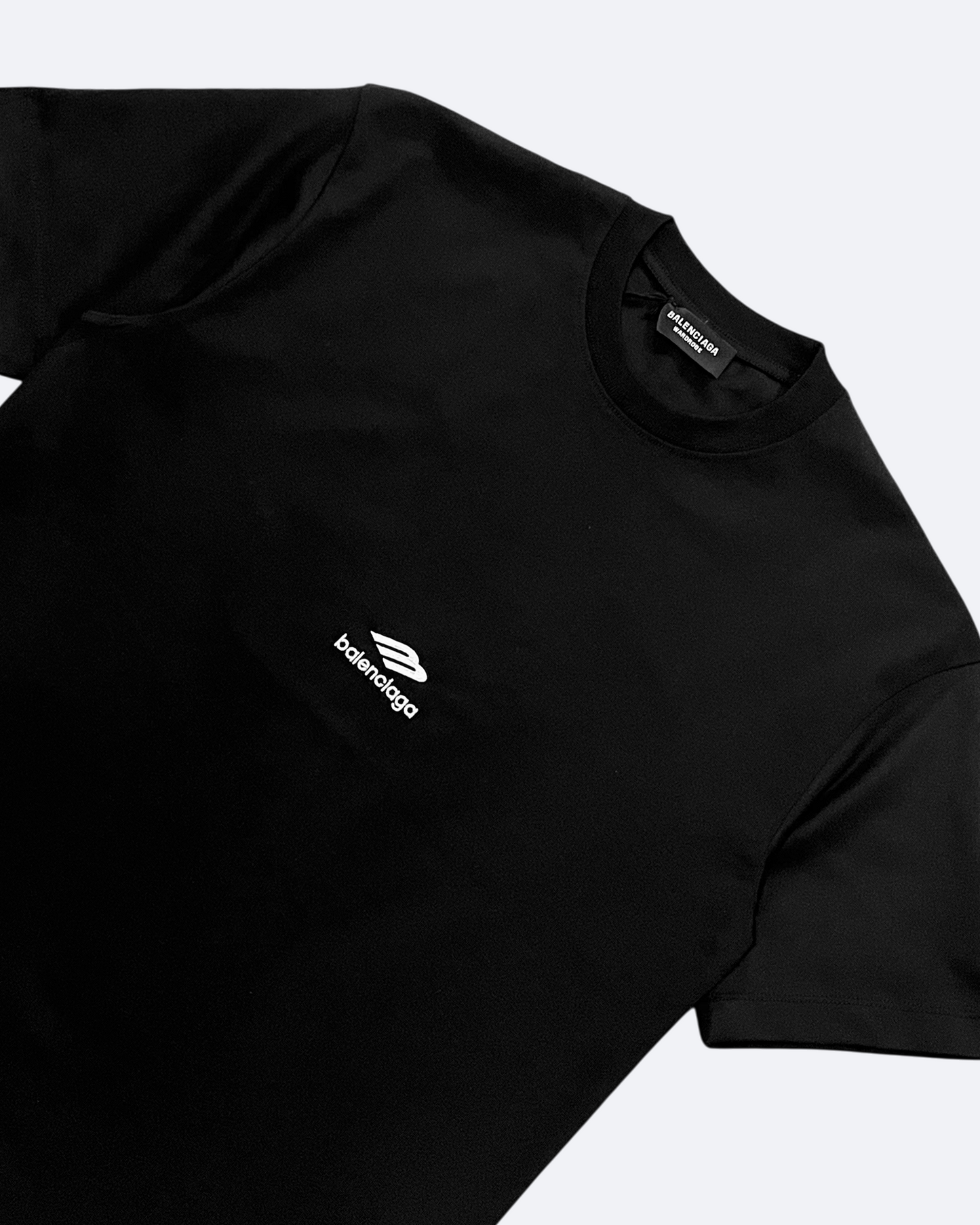 Balenciaga - 3B Logo T-Shirt - Black