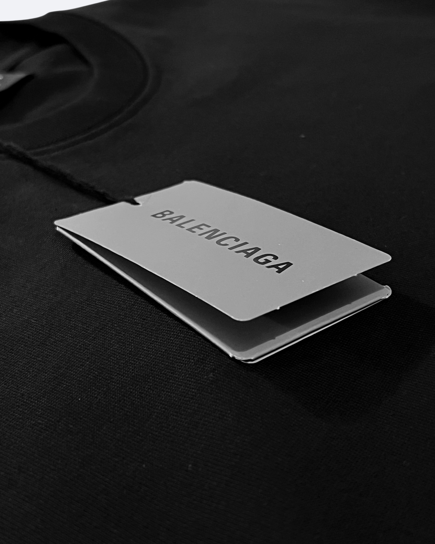 Balenciaga - 3B Logo T-Shirt - Black