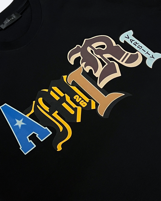 Amiri - College 26 T-Shirt - Black