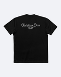 Dior - Script Embroidery T-Shirt - Black