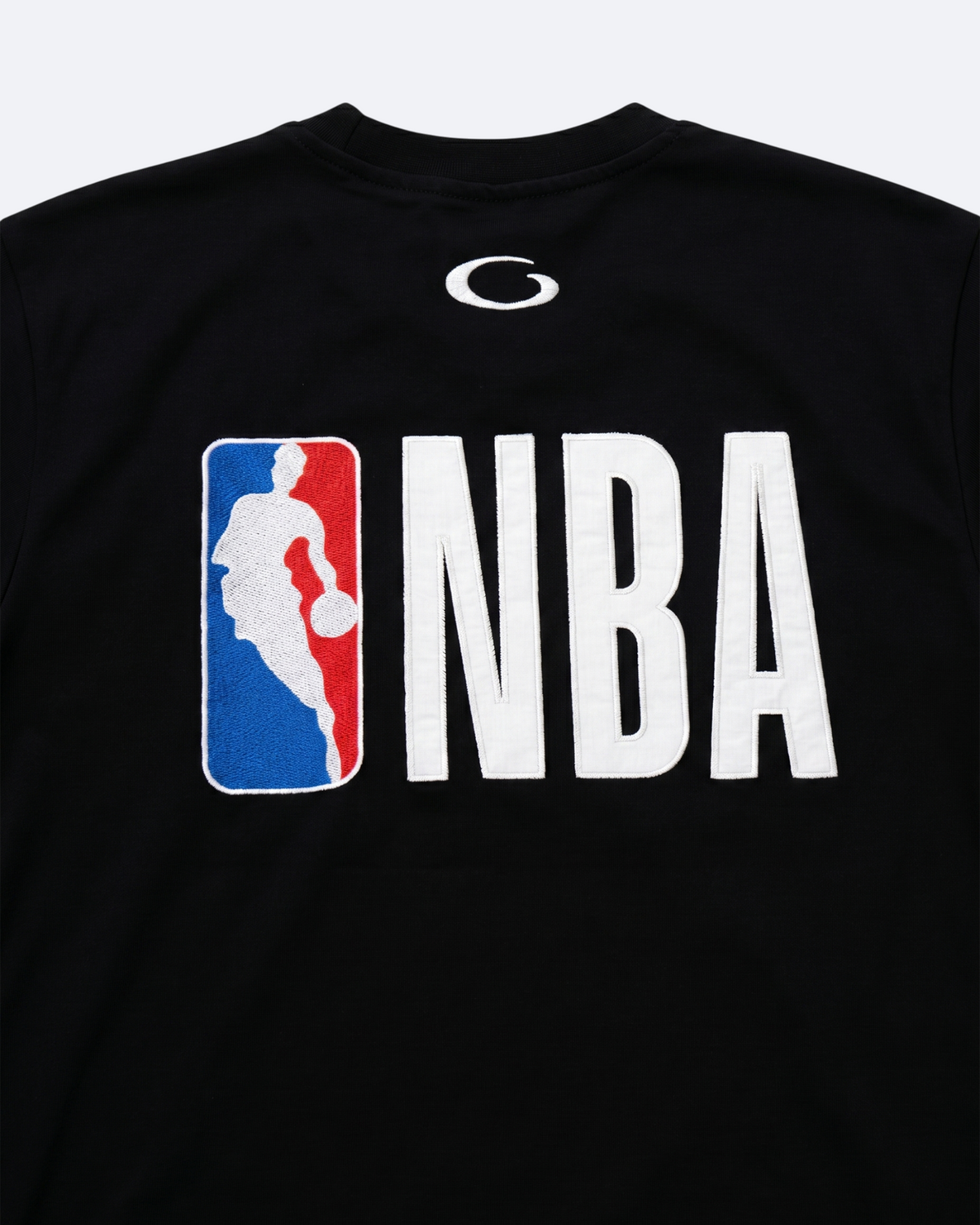 Balenciaga x NBA - Logo Embroidery T-Shirt - Black