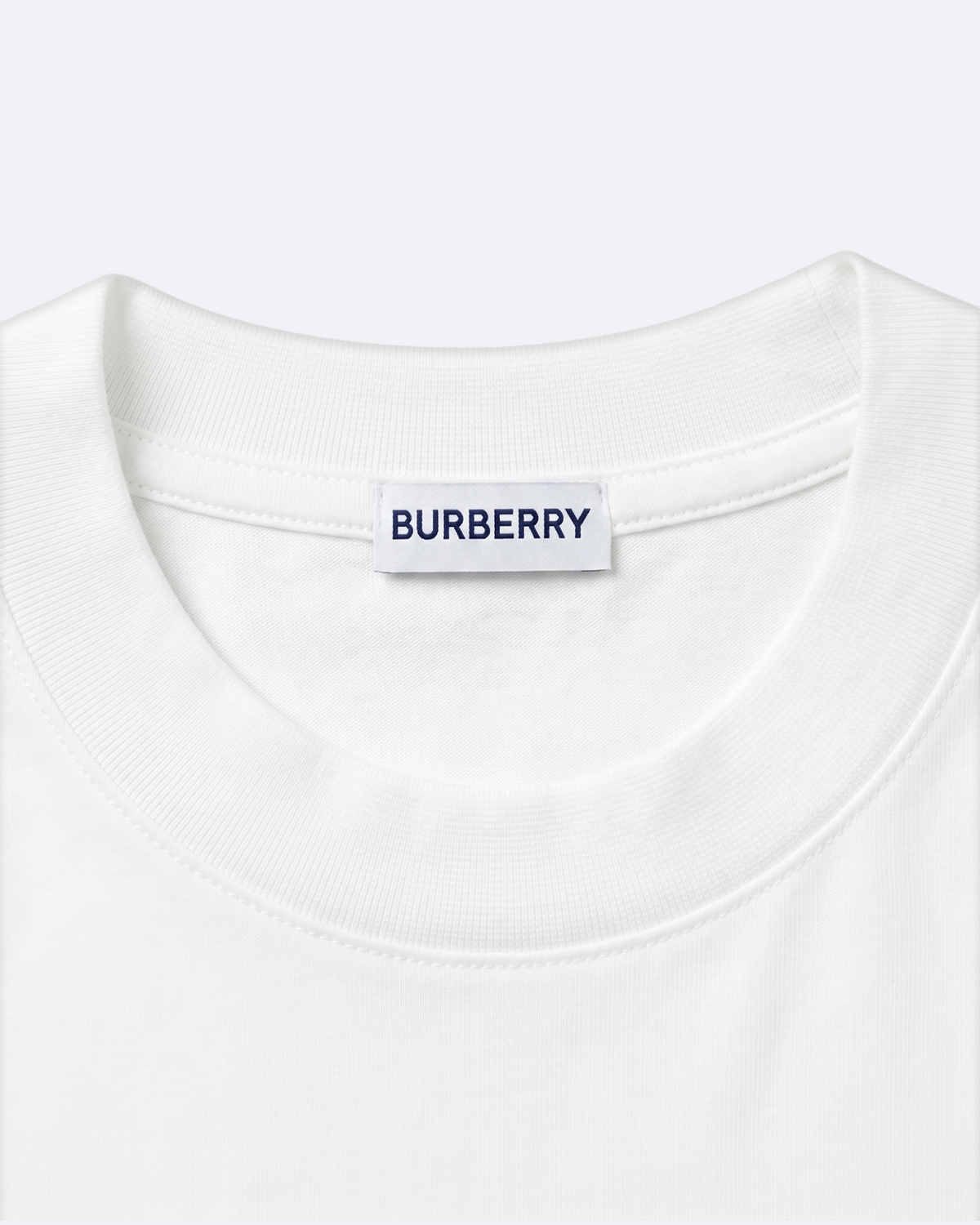 Burberry - Monogram Check T-Shirt - White